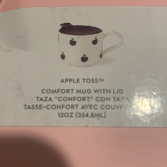 Kate Spade New York Apple Toss Travel Mug, 1.08, White - Picture 10 of 11